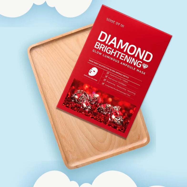 SOME BY MI Red Diamond Brightening Glow Luminous Ampoule Mask