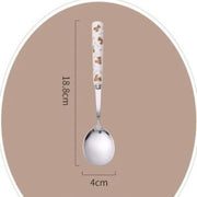 Cute Bear Handle Utensil - Spoon A