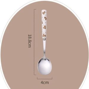 Cute Bear Handle Utensil - Spoon A