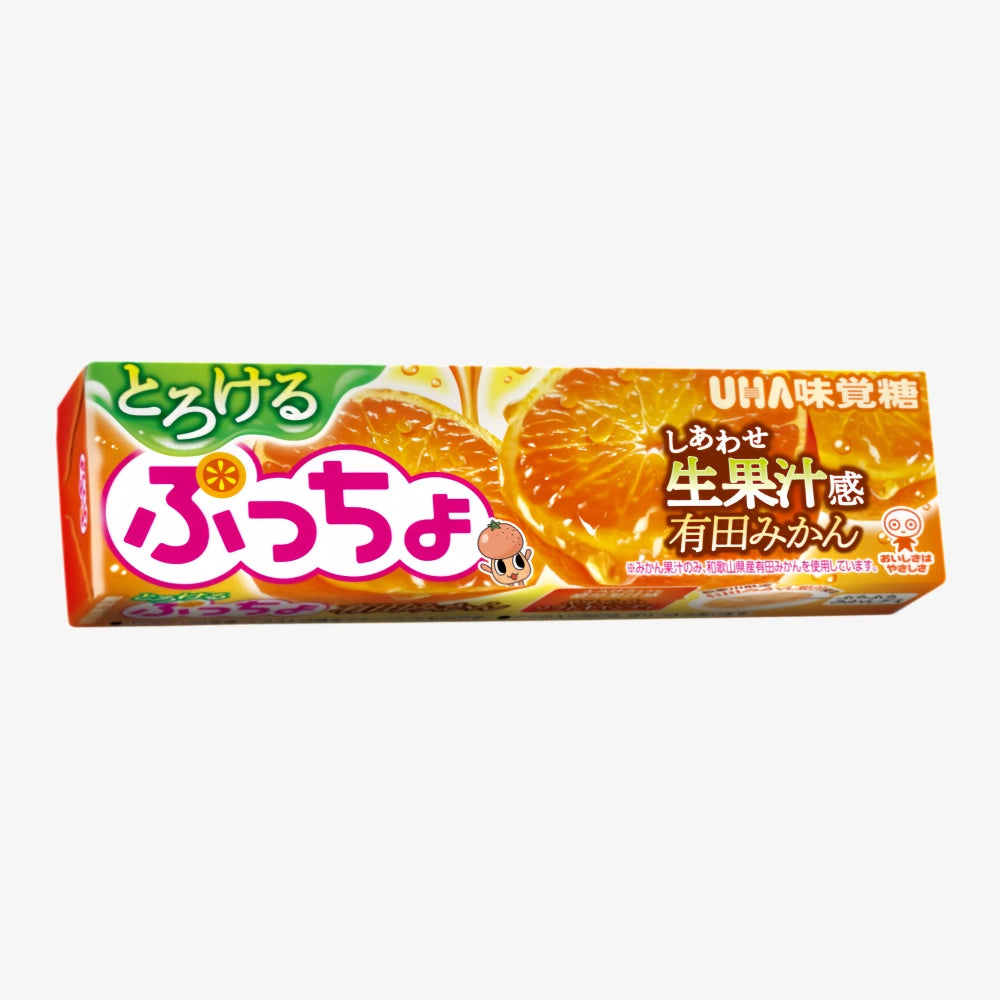 UHA Puccho Chewy Candy-Orange 50g