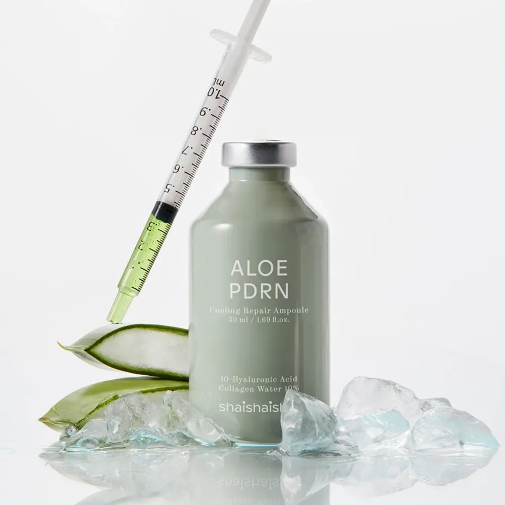 SHAISHAISHAI Ampoule Réparatrice Rafraîchissante à l'Aloe et au PDRN 50ml