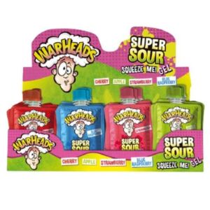 Warheads Super Sour Gel 4 Flavor 20g