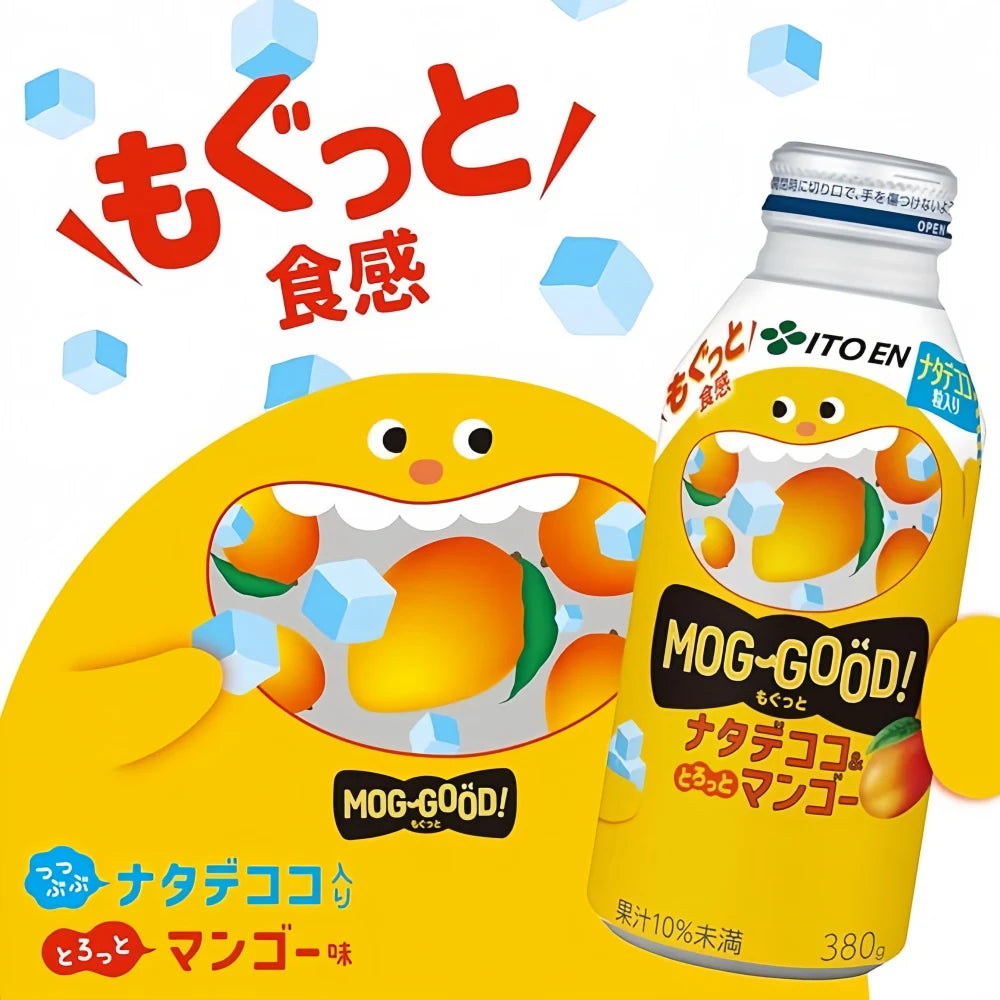 ITOEN MOG Good Nata De Coco Mango Juice 380g