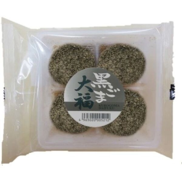 Daifuku sucré, gâteau de riz au sésame, 4 pièces