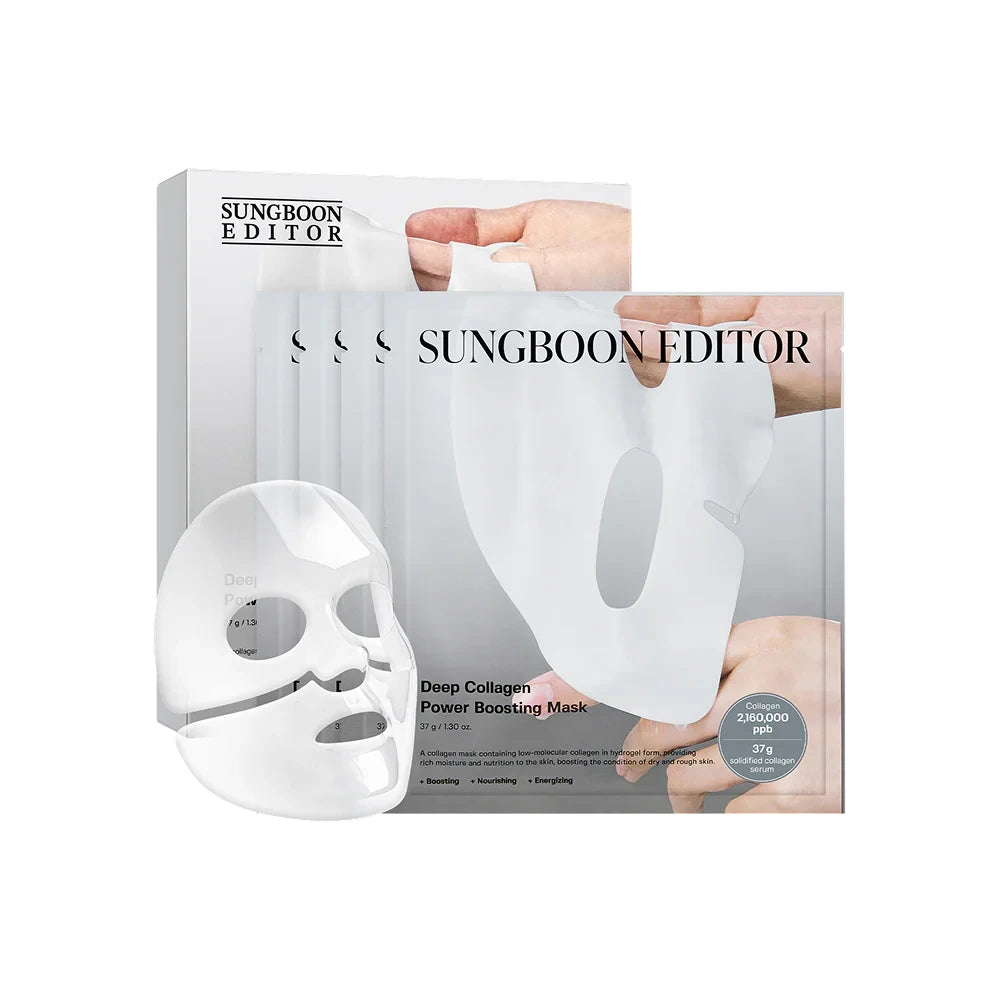 SUNGBOON EDITOR Deep Collagen Power Boosting Mask (4 pcs)