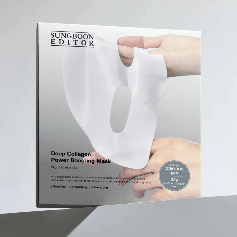 SUNGBOON EDITOR Masque fortifiant profond au collagène (4 unités)