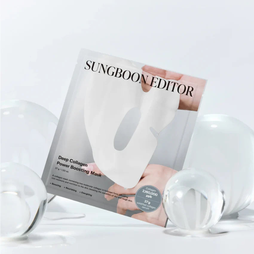 SUNGBOON EDITOR Masque fortifiant profond au collagène (4 unités)