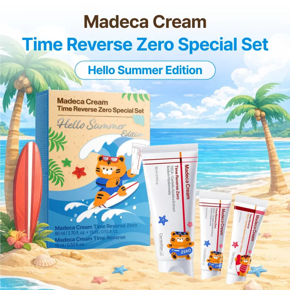 CENTELLIAN24 Madeca Crème Time Reverse Zero Coffret Hello Summer Edition