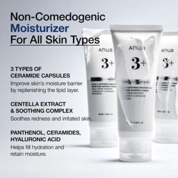 ANUA Ceramide Panthenol Moisture Barrier Cream 100ml