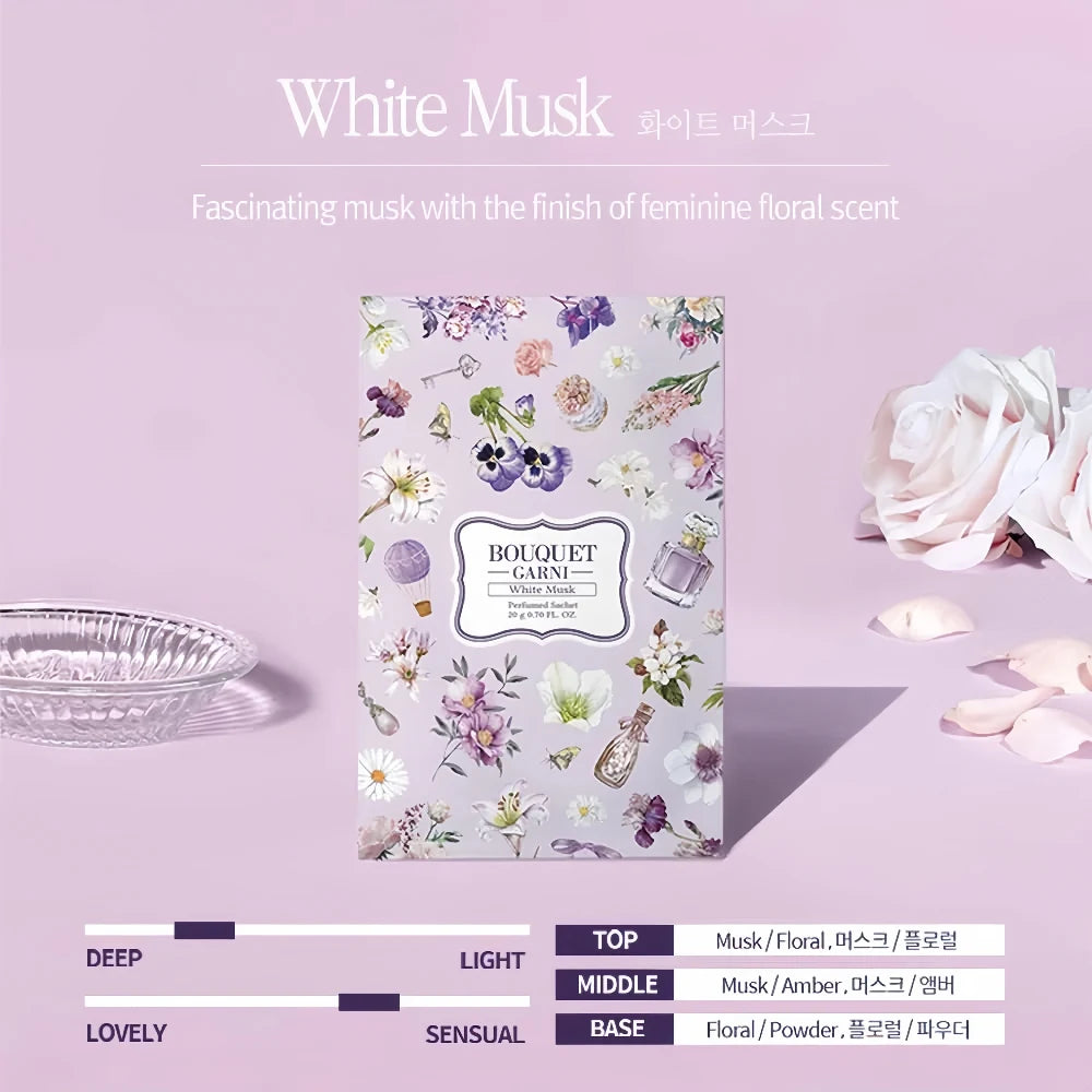 BOUQUET GARNI ## Deep Perfume Dryer Sheets White Musk 160 Sheets