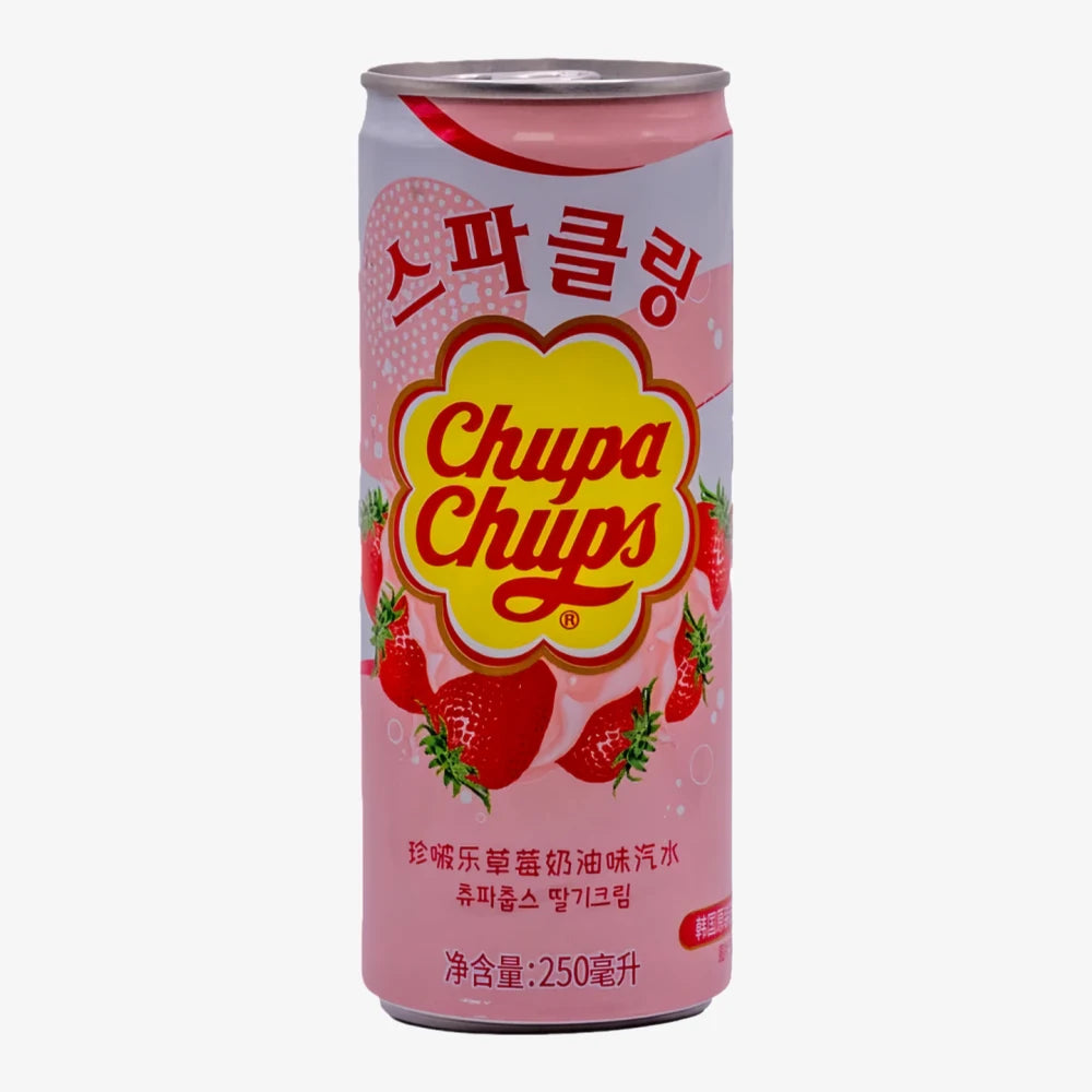 CHUPA CHUPS Drink  (Strawberry &Cream Flavor) 250ML
