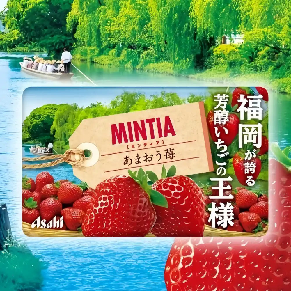 ASAHI Mintia Mint (Strawberry Flavor) 7g