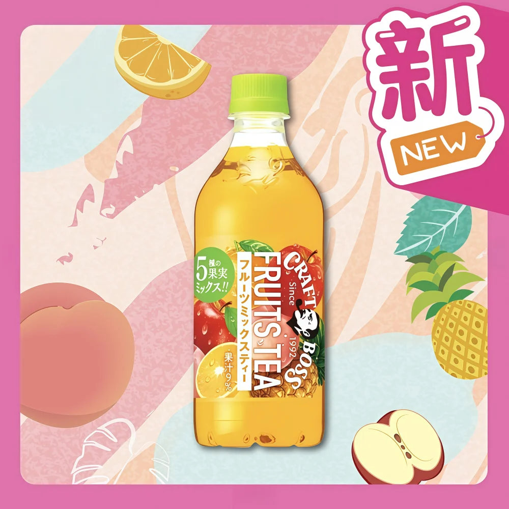 SUNTORY Craft Boss Fruit Tea 600ml