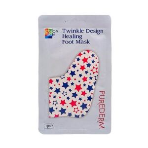 PUREDERM Twinkle Design Healing Foot Mask 1 Pair
