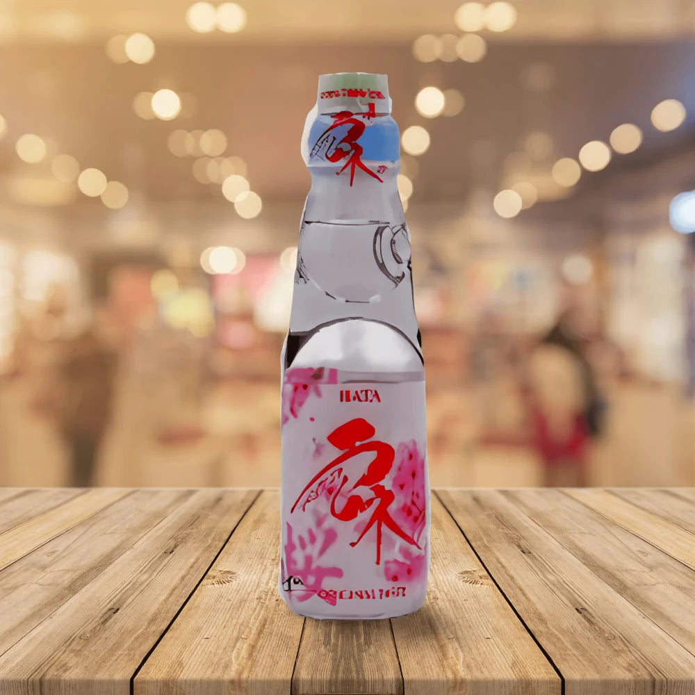 HATA Ramune Soda (Original Flavor with Sakura Design) 200ml