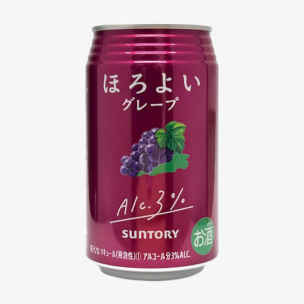 SUNTORY Carbonated Grape Juice (3% Alc) 350ml