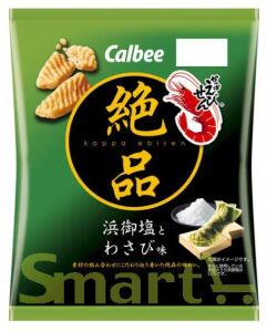 Calbee Shrimp Stick (Salt and Wasabi Flavor) 60g