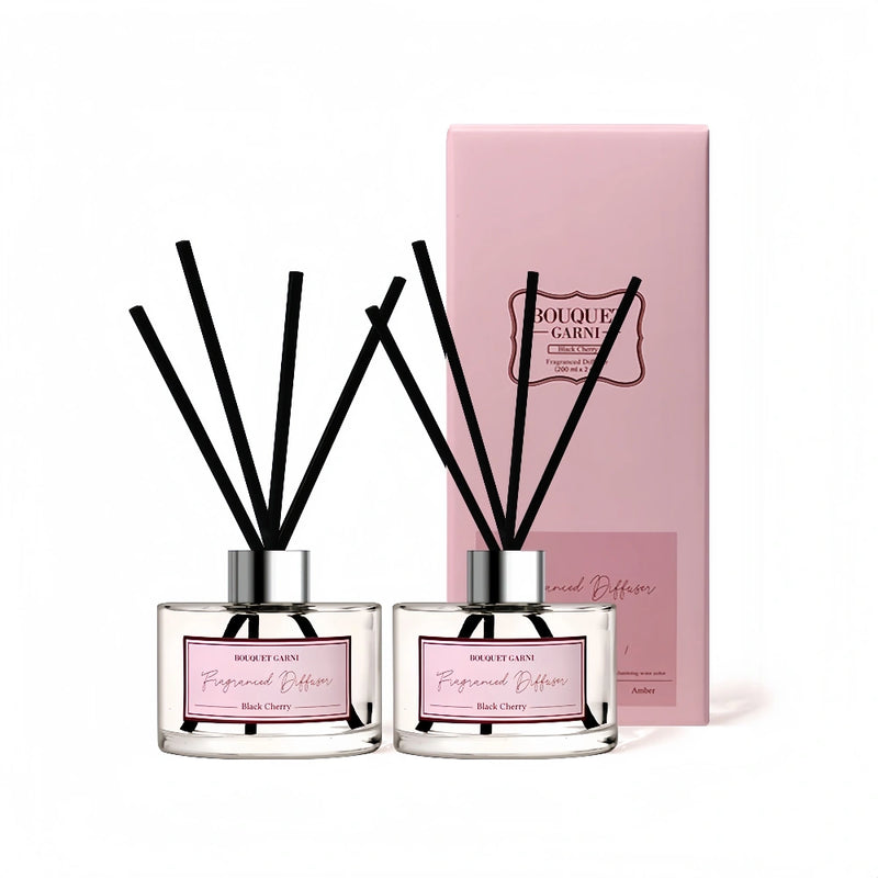 BOUQUET GARNI Fragranced Diffuser Black Cherry 2pcs