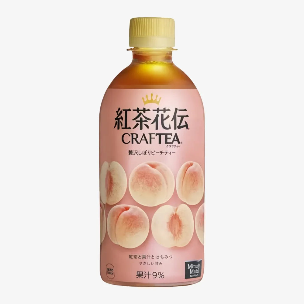 COCA-COLA Craftea Peach Flavour Tea 440mL