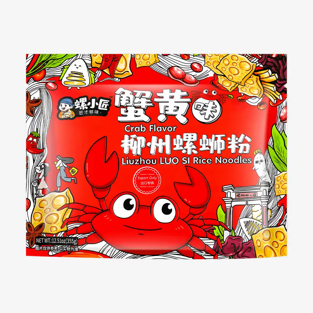 LXJ Luosi Noodle-Crab Roe 410g