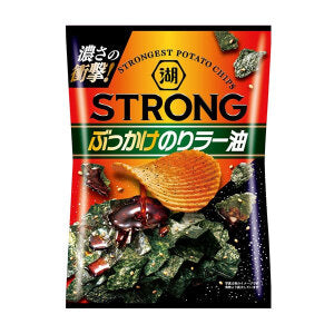 Koikeya STRONG Potato Chips (Bukkake Nori Chili Oil Flavor) 80g