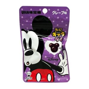 Bonbons gélifiés UHA Disney Mickey au raisin 22 g