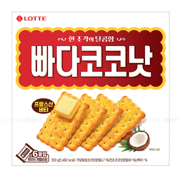 Lotte Butter Coconut Biscuits 300g