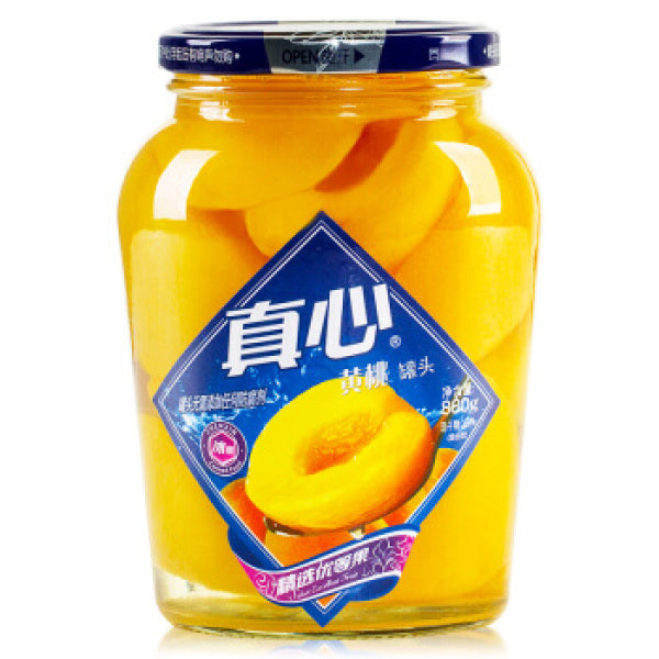 Zhenxin Canned Yellow Peach in Syrup 760g
