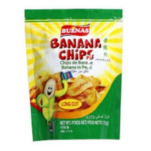 Buenas Banana Chips Long Cut 100g