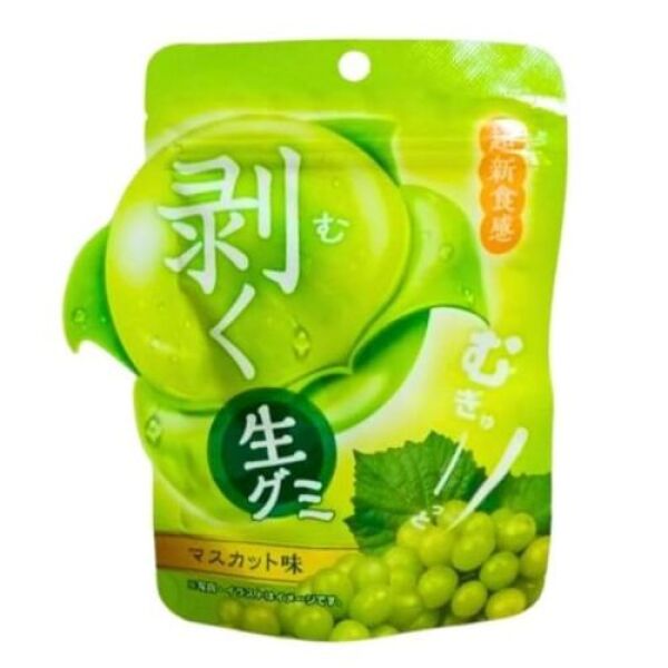 Mugyu-tto Peelable Gummy White Grape Flavor