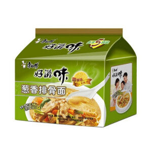 KSF-HZW Pork&Green Onion Flavor Instant Noodle 173g*5Bag