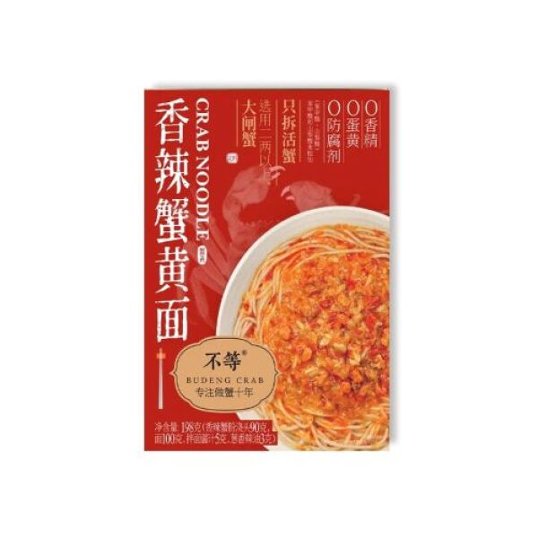 BUDENG Suzhou-Style Crab Instant Noodle Spicy 198g