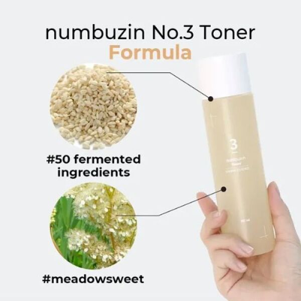 Lotion tonique NUMBUZIN NO. 3 Super Glowing Essence 200 ml