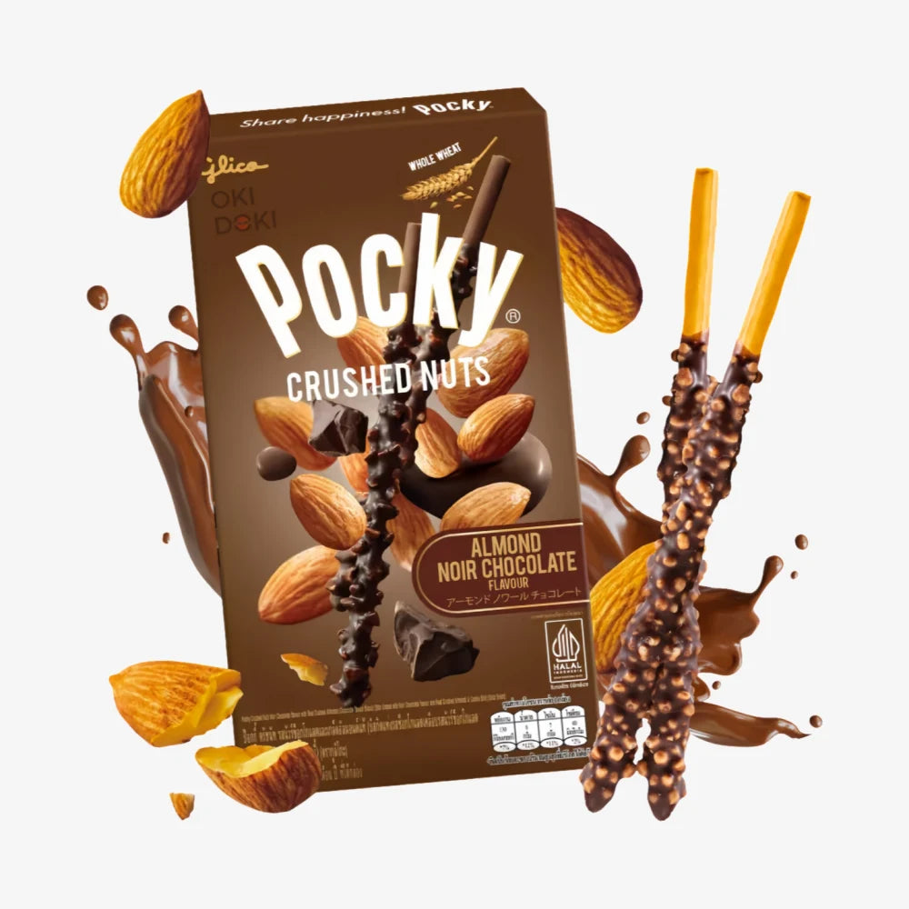 GLICO Pocky Nuts Series (Chocolate Flavor)