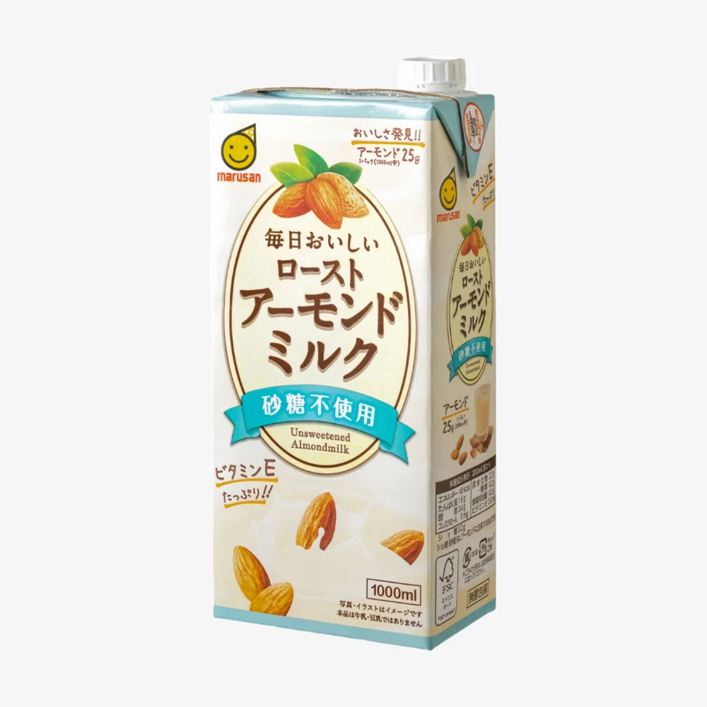 MARUSANAI Almond Milk No Sugar 1L