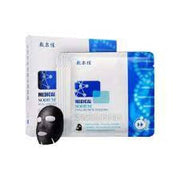VOOLGA MEDICAL SODIUM HYALURONATE DRESSING MASK BLACK 5PCS