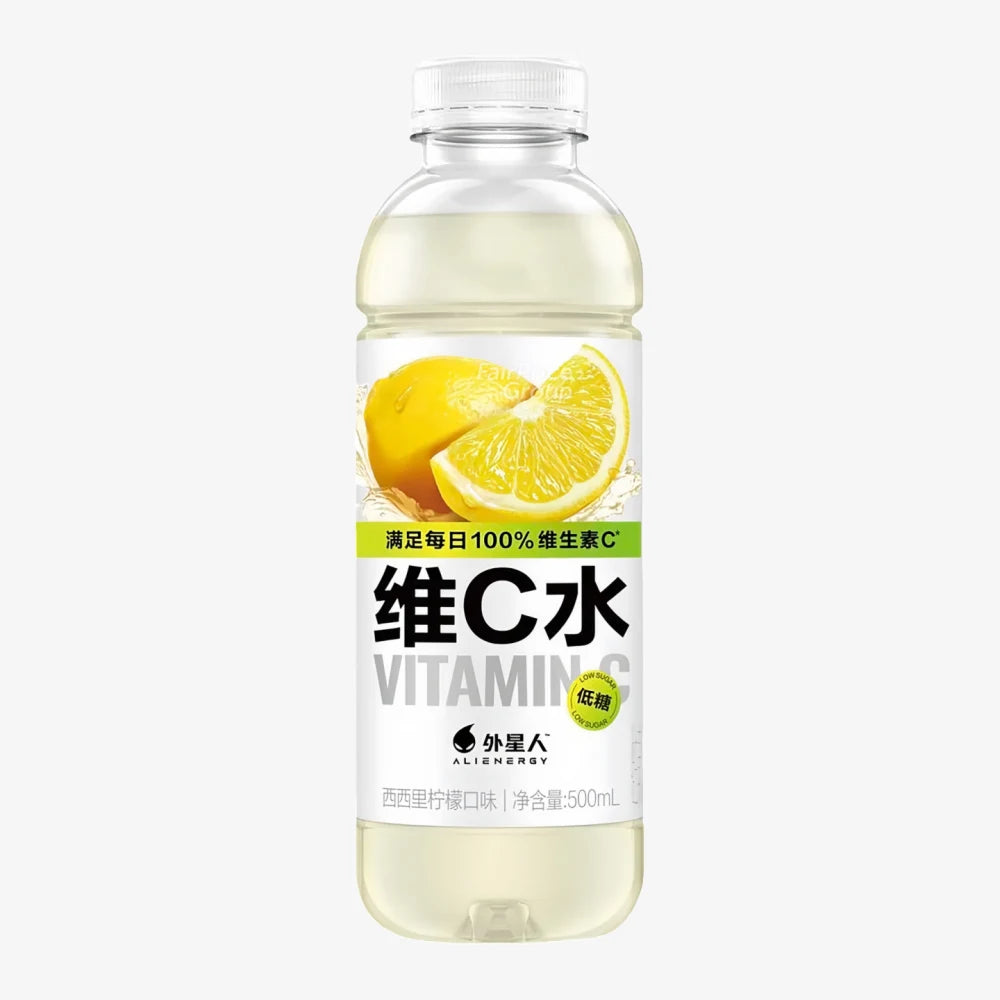 GENKI FOREST Alienergy Vitamin C (Lemon Falvor) Drink 500ml – Axia Station