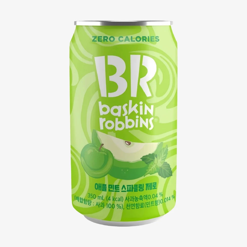 BASKIN ROBBINS Apple Mint Sparkling 0 Cal  (Mix Fruit) 350ml
