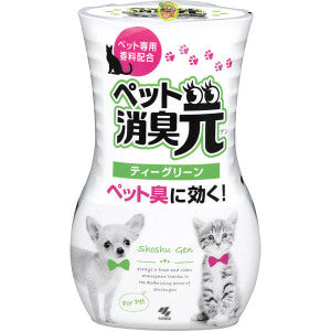 Désodorisant d'ambiance KOBAYASHI 400 ml, parfum thé vert, pour animaux de compagnie