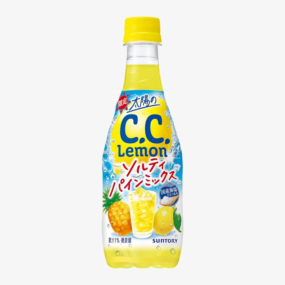 SUNTORY C.C. Lemon Pineapple Soft Drink 420ml