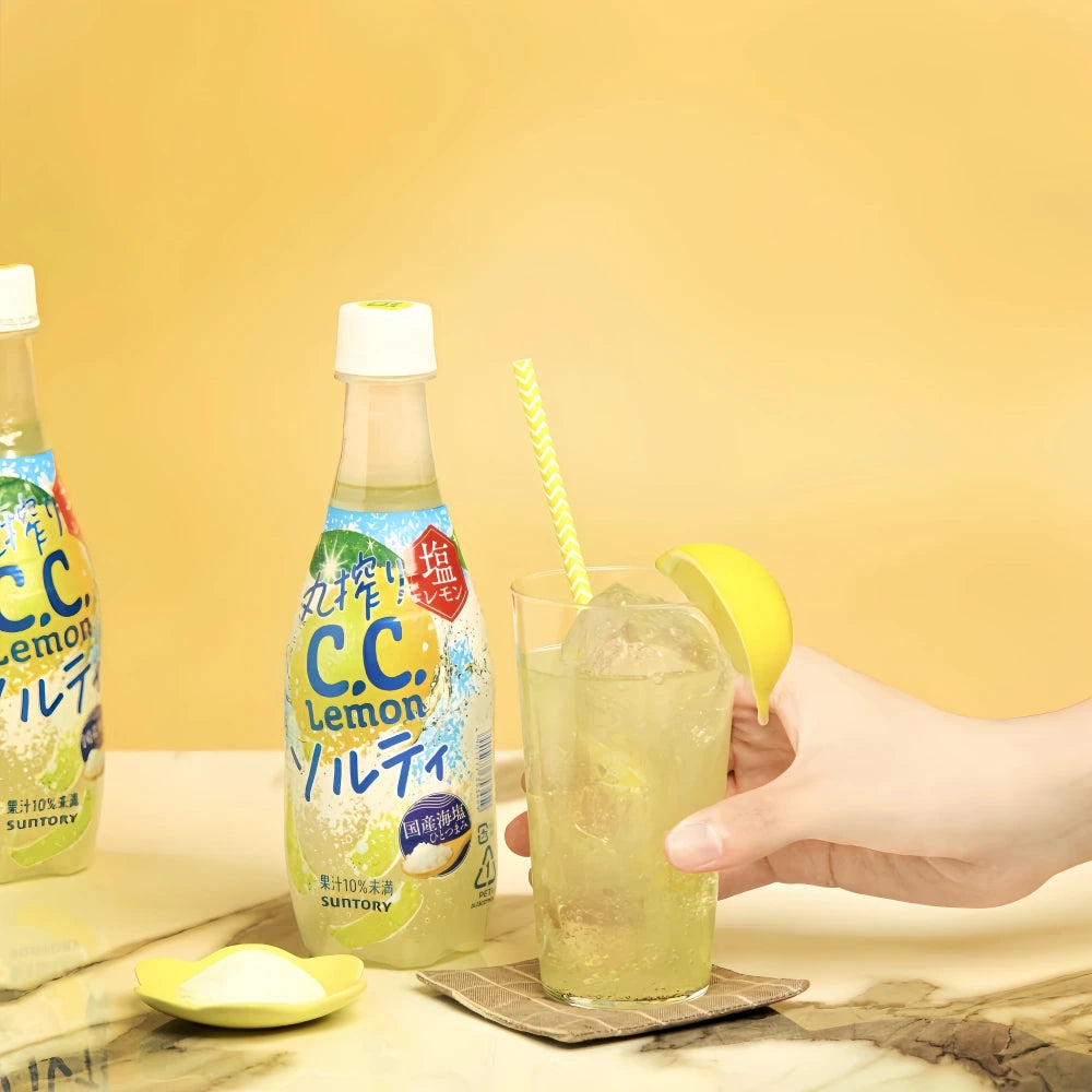 SUNTORY C.C. Lemon Pineapple Soft Drink 420ml