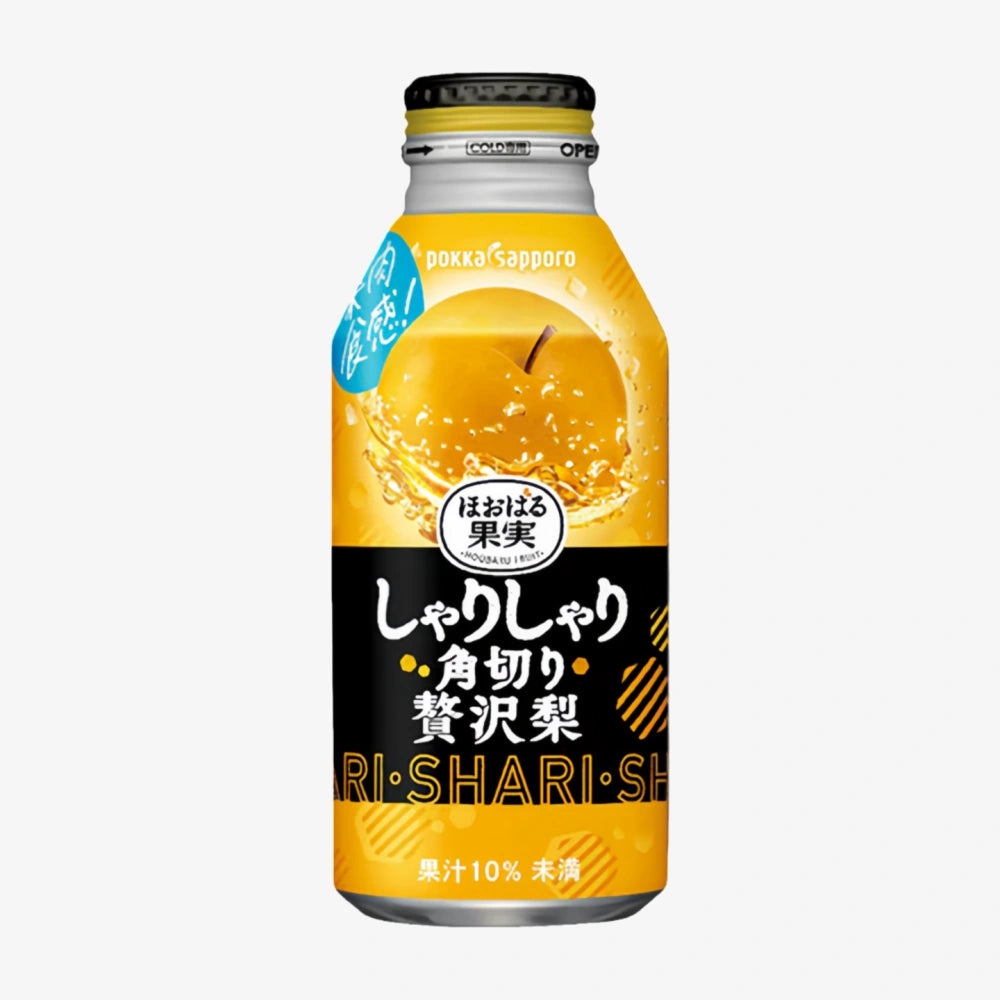 POKKA SAPPORO Pear Soda With Fruit 400g