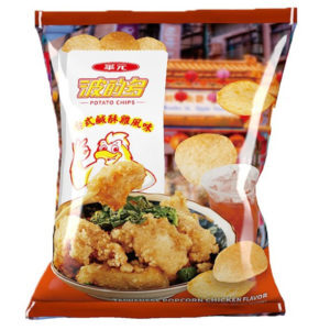 Huayuan Potato Chips (Popcorn Chicken Flavor) 100g