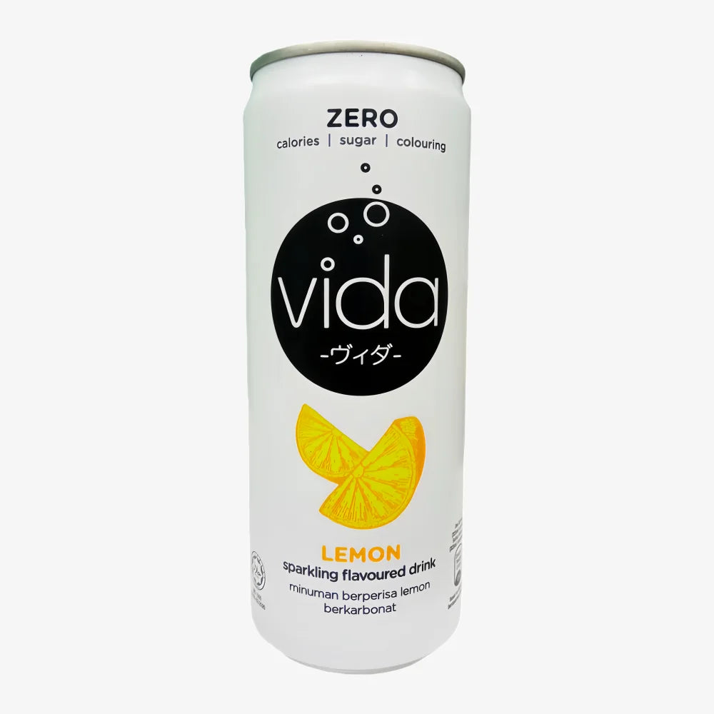 VIDA Lemon Sparkling Drink 325ml