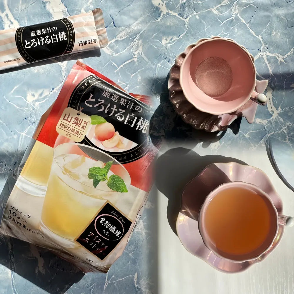 NITTO White Peach Fruit Juice 9.5g*10