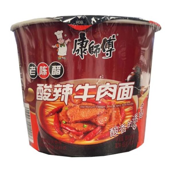 KSF Noodles Bowl (Spicy&Sour Beef Flavor) 160g