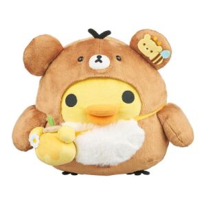 RILAKKUMA Kiiroitori en peluche Chairoikoguma Kigurumi M