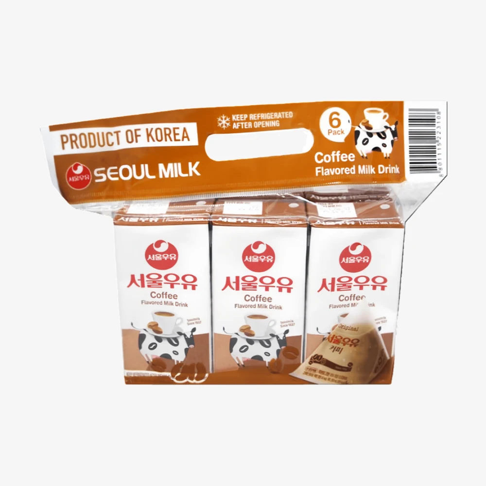 Boisson lactée aromatisée au café SEOUL 190 ml x 6