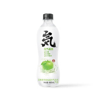 Genki Green Apple Flavor Soda 480ml