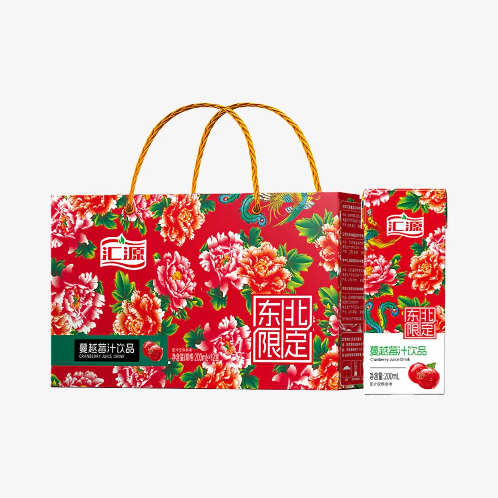 Jus de canneberge HUIYUAN 200 ml x 12